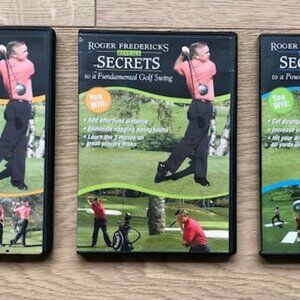 Roger Fredericks Golf Swing Secrets – 3-DVD Training Set